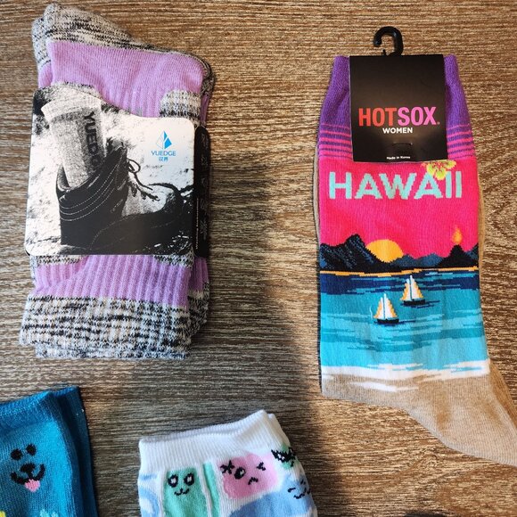 Bundle of Women's Medium & Large Used Socks - Various Brands - Picture 2 of 4